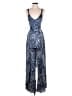 Alexis 100% Rayon Stars Blue Jumpsuit Size XS - photo 1