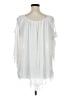 Cato 100% Polyester White 3/4 Sleeve Blouse Size XL - photo 2
