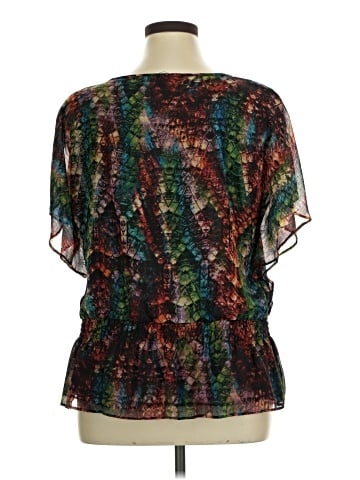 Notations Short Sleeve Blouse (view 2)