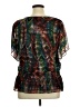 Notations 100% Polyester Black Short Sleeve Blouse Size XL - photo 2