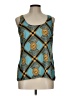 Kardashian Kollection 100% Polyester Teal Tank Top Size L - photo 1