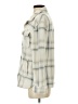 Wallflower 100% Polyester Plaid Ivory Jacket Size S - photo 5