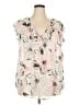 Torrid 100% Polyester Pink Sleeveless Blouse Size 3X Plus (3) - photo 1