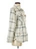 Wallflower 100% Polyester Plaid Ivory Jacket Size S - photo 4