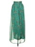Assorted Brands Paisley Teal Casual Skirt Size 10 - photo 2