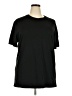 George Solid Black Short Sleeve T-Shirt Size 2XL - photo 1