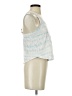 Fabletics White Blue Tank Top Size S - photo 4