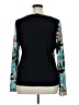 Soprano Teal Long Sleeve Blouse Size XL - photo 2