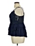 Zenana 100% Rayon Blue Sleeveless Blouse Size 1X - photo 5