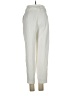Express 100% Polyester Solid Ivory Casual Pants Size 0 - photo 2