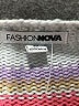 Fashion Nova 100% Acrylic Stripes White Pullover Sweater Size 1X - photo 7