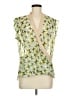 CAbi 100% Polyester Green Sleeveless Blouse Size M - photo 1