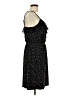 Elle Polka Dots Black Casual Dress Size L - photo 4