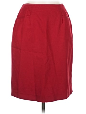 Saks Fifth Avenue Silk Skirt (view 1)