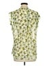 CAbi 100% Polyester Green Sleeveless Blouse Size M - photo 2