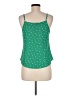 E&M Collection 100% Polyester Green Sleeveless Blouse Size M - photo 2