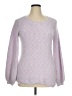 Lands' End Tweed Purple Pullover Sweater Size XL - photo 1