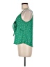 E&M Collection 100% Polyester Green Sleeveless Blouse Size M - photo 5