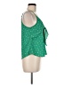 E&M Collection 100% Polyester Green Sleeveless Blouse Size M - photo 4