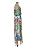 Impressions 100% Polyester Floral Green Casual Dress Size L - photo 4