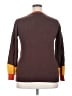 OXKNIT 100% Cotton Color Block Brown Pullover Sweater Size 2X - photo 2