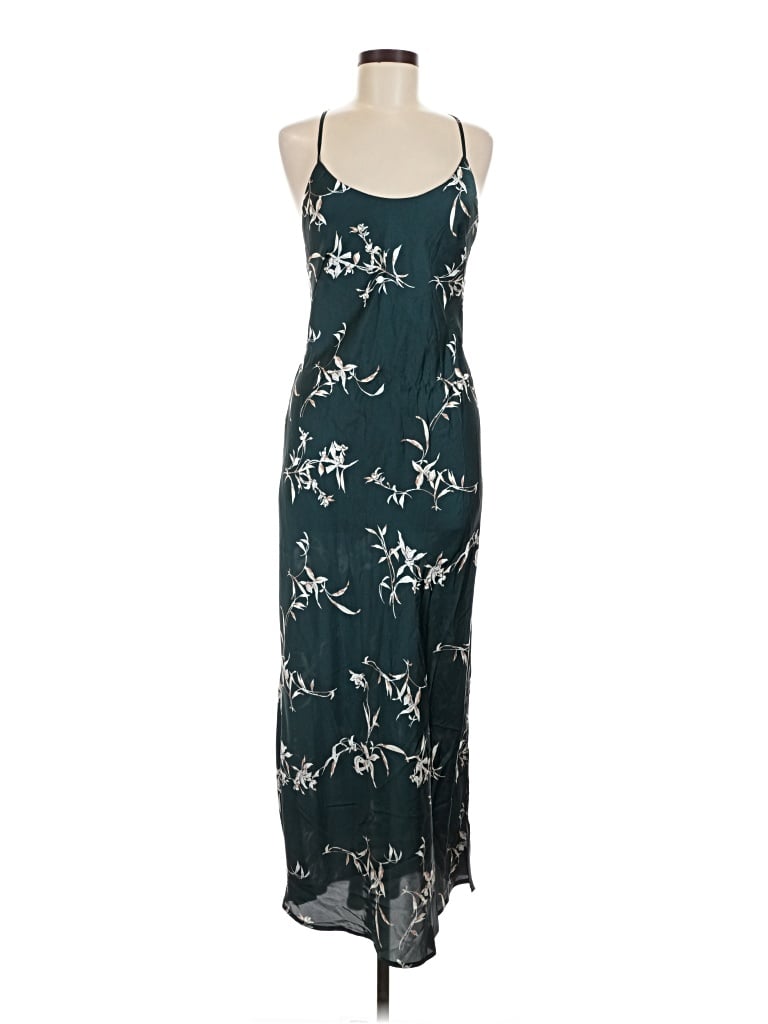 Pre-owned Assorted Brands Casual Dress In Teal