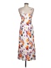 Assorted Brands Floral White Casual Dress Size M - photo 2