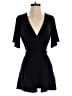 Express Solid Black Romper Size XS - photo 1