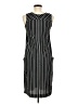 C. Keller Stripes Black Casual Dress Size 6 - photo 2