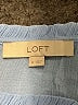Ann Taylor LOFT 100% Rayon Blue Sleeveless Blouse Size M - photo 7
