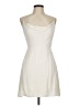 Sun-deh Solid Ivory Cocktail Dress Size M - photo 1