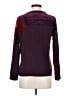 Lisa Bayne Color Block Burgundy Pullover Sweater Size XS - photo 2