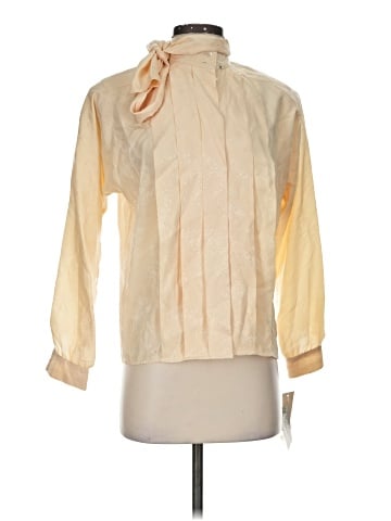Saks Fifth Avenue 3/4 Sleeve Silk Top (view 1)