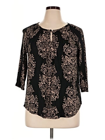 Lucky Brand 3/4 Sleeve Blouse (view 1)