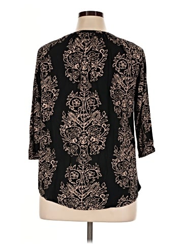 Lucky Brand 3/4 Sleeve Blouse (view 2)