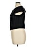 Cider 100% Cotton Black Short Sleeve Blouse Size XL - photo 5