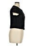 Cider 100% Cotton Black Short Sleeve Blouse Size XL - photo 4