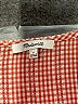 Madewell Red Short Sleeve Blouse Size S - photo 7