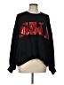 Judith March Graphic Black Pullover Sweater Size L - photo 1