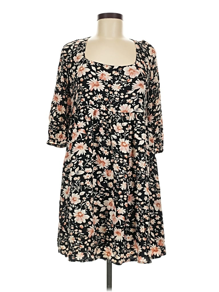 Pre-owned Universal Thread Casual Dress In Burgundy
