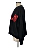 Judith March Graphic Black Pullover Sweater Size L - photo 5