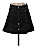 BDG Solid Black Denim Skirt Size 4 - photo 1
