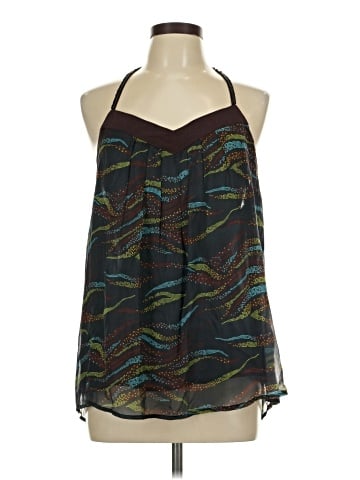 Line & Dot Sleeveless Blouse (view 1)