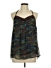 Line & Dot Teal Sleeveless Blouse Size L - photo 1