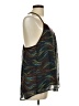 Line & Dot Teal Sleeveless Blouse Size L - photo 4
