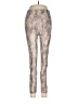 Nine West Animal Print Silver Active Pants Size M - photo 1