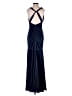 Cache 100% Polyester Blue Cocktail Dress Size 2 - photo 2