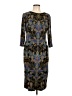 Liz Claiborne Paisley Black Cocktail Dress Size 10 - photo 1