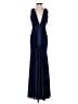 Cache 100% Polyester Blue Cocktail Dress Size 2 - photo 1