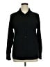 Equipment Black Long Sleeve Button-Down Shirt Size XL - photo 1